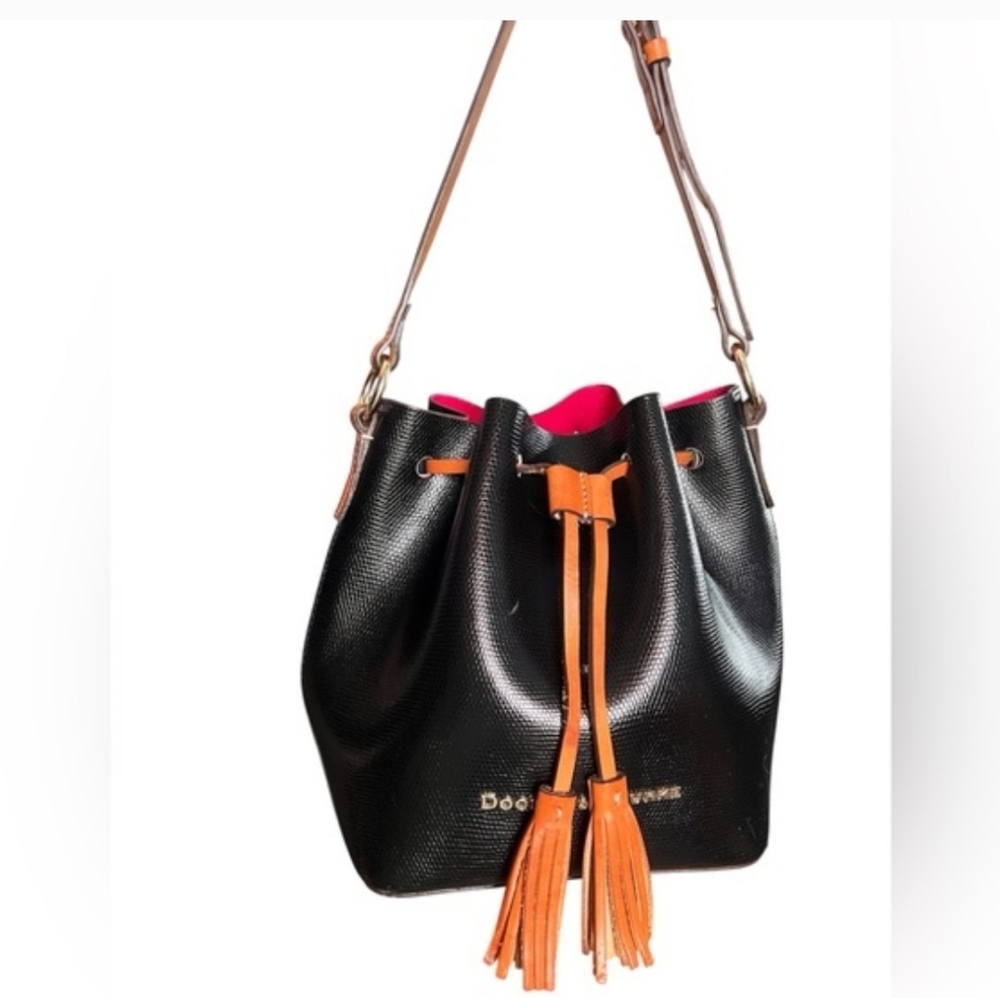 Dooney & Burke Sienna Serena Bucket Bag - Picture 6 of 13